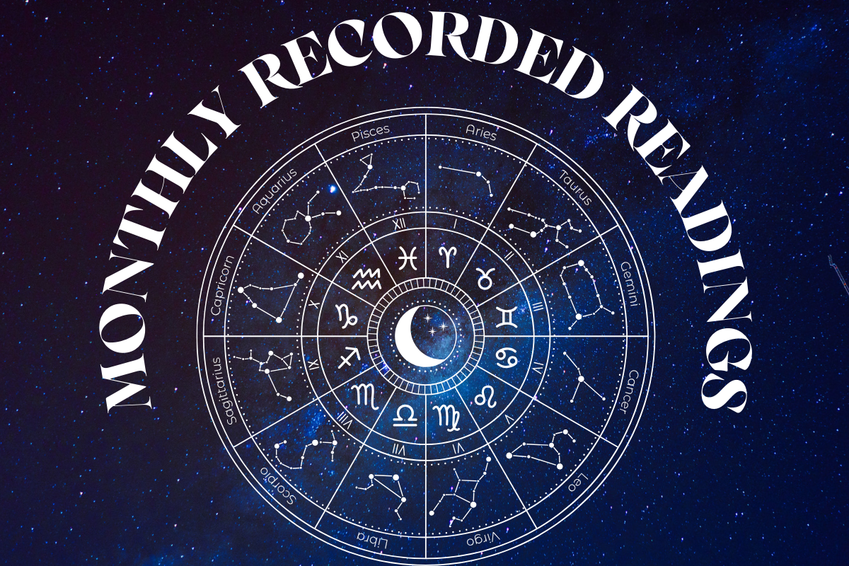 Recorded Monthly Astrology Reading Service