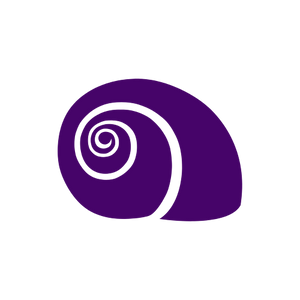 purple spiral shell