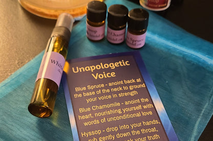 Unapologetic Voice Essential Oil Anointing Kit