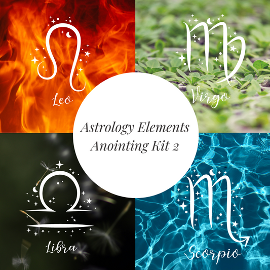 Astrology Anointing Kit 2 - Leo, Virgo, Libra & Scorpio
