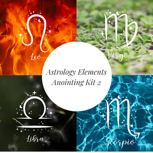 Astrology Anointing Kit 2 - Leo, Virgo, Libra & Scorpio