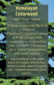 Cedarwood, Himalayan